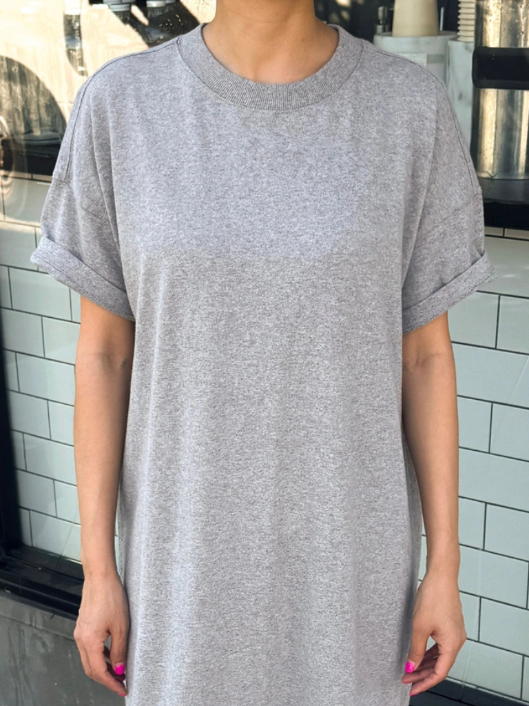 Her Dress - Heather Grey Cotton