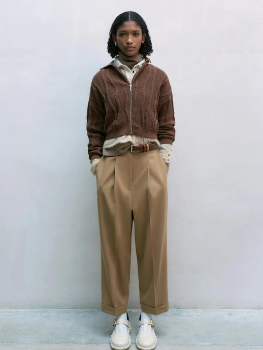 Tailoring Masculine Pants - Camel