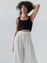 Load image into Gallery viewer, Daniela Tank - Black Cotton
