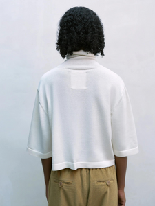 Cotton & Cashmere Turtleneck Sweater - Natural