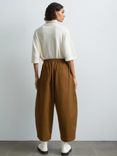 Load image into Gallery viewer, Soft Cotton Curved Pants - Toffee