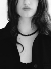 Load image into Gallery viewer, Frances Necklace - Black Onyx &amp; Silver
