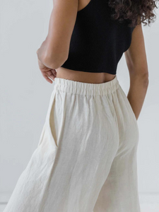 Daniela Tank - Black Cotton