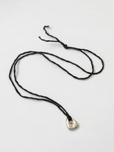 Load image into Gallery viewer, Dion Necklace - Sterling Silver, Black