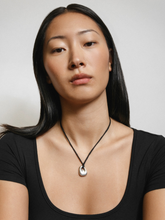 Load image into Gallery viewer, Dion Necklace - Sterling Silver, Black