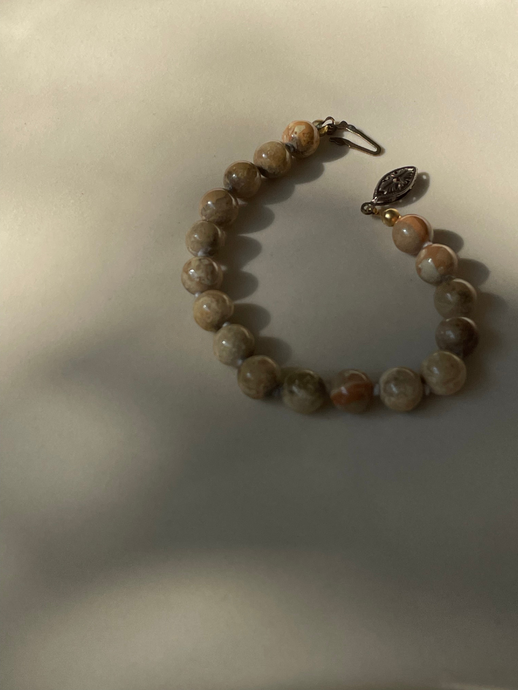 Vintage Stone Bead bracelet