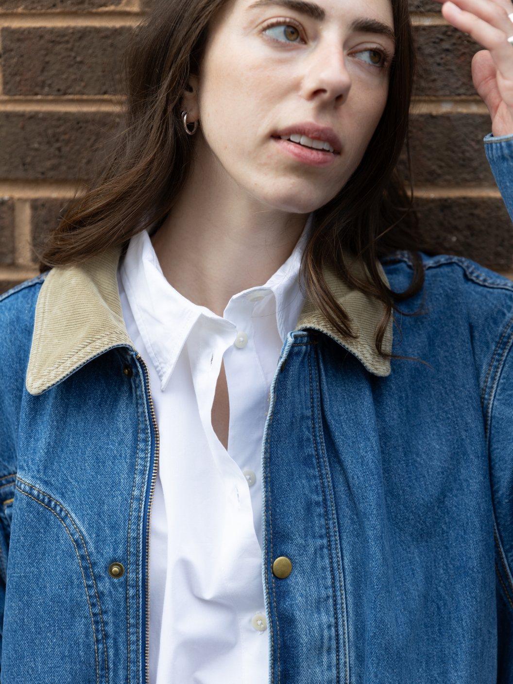 Town and Country Coat - Medium Blue