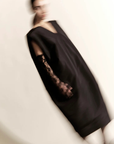 Sculpt Dress - Black Silk