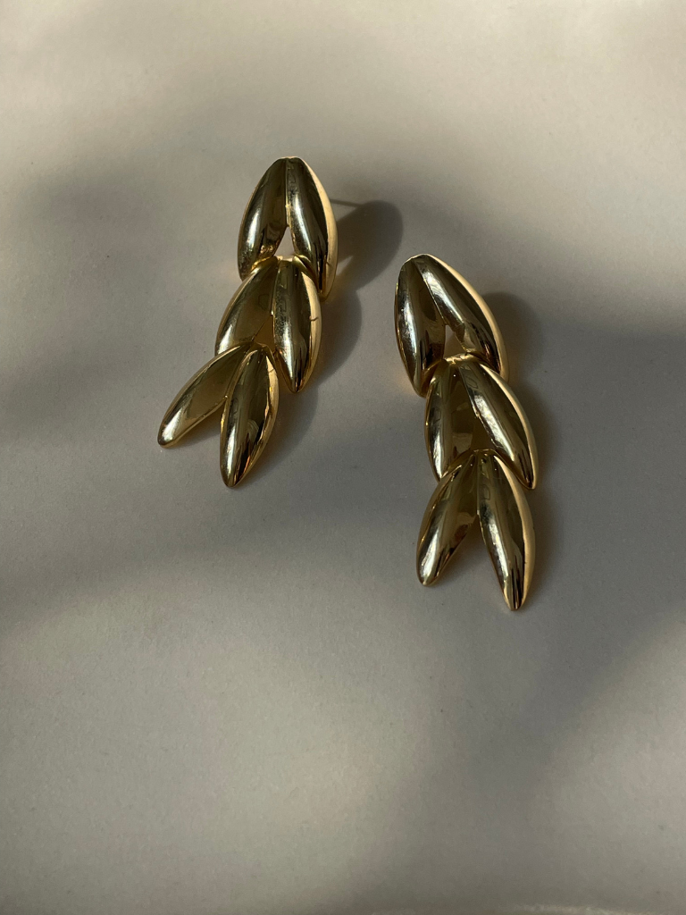 Vintage Tiered Earrings