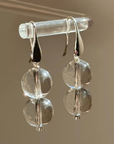 Teardrop Quartz Earrings