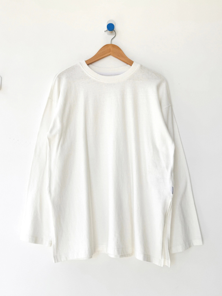 Sunday Tee - White Cotton