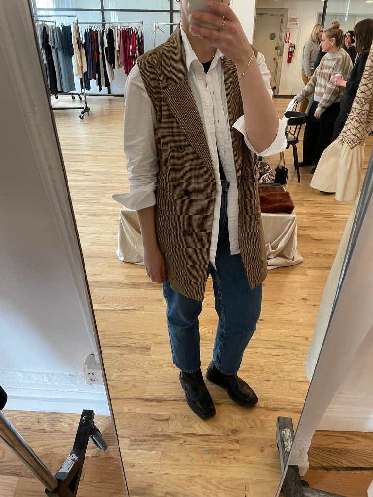 Asche Waistcoat - Houndstooth