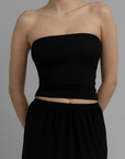 Recline Strapless - Black