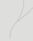 Lariat Necklace - Sterling Silver