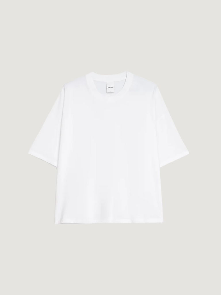 Oversized Boxy Tee - White
