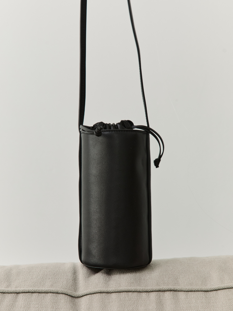 Cylinder Sling Bag - Black