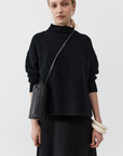 Cylinder Sling Bag - Black