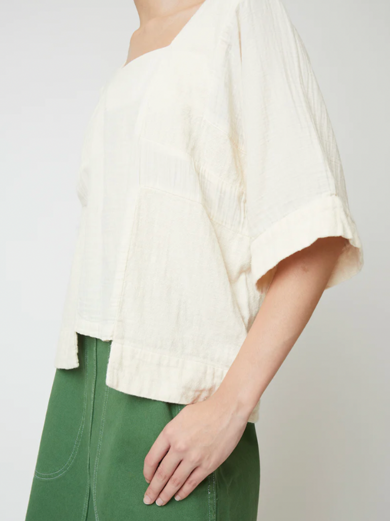 Block Top - Crinkled Cotton - Kinari