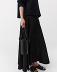 Cylinder Sling Bag - Black