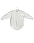 Button Down Oversized Shirt - Ecru