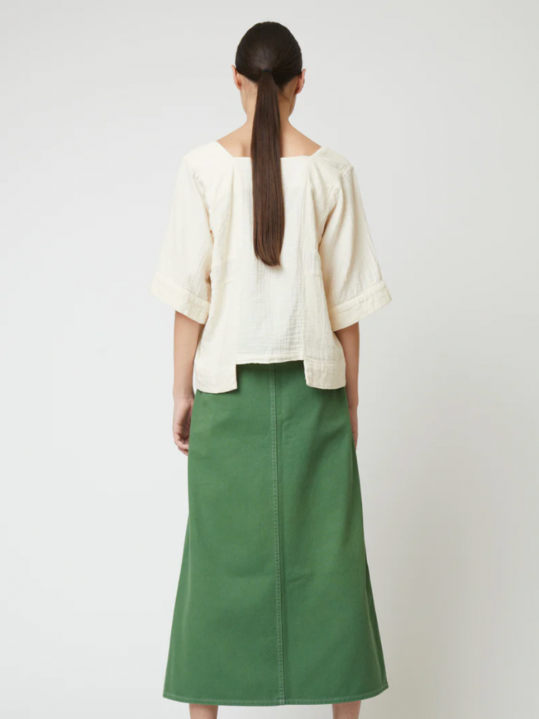 Block Top - Crinkled Cotton - Kinari