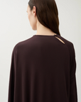Marge Dress - Chocolate Plum