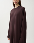 Marge Dress - Chocolate Plum