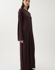 Marge Dress - Chocolate Plum