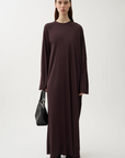 Marge Dress - Chocolate Plum