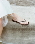 Salina Sandal - Black Leather
