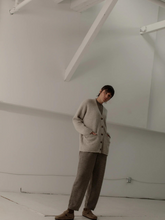 Load image into Gallery viewer, Alpaca Harvest Cardigan - Sea Salt