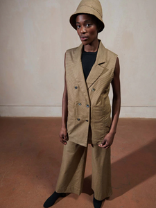 Asche Waistcoat - Houndstooth