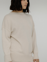 Load image into Gallery viewer, Denley Pullover - Ivory Cotton