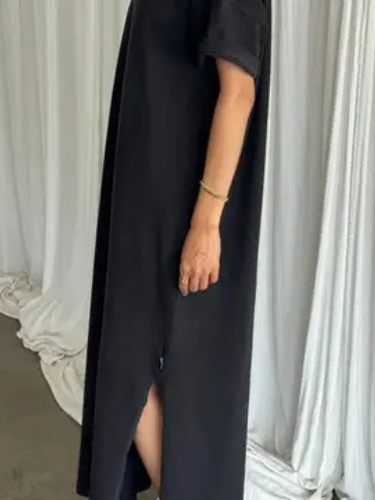 Her Dress - Black Cotton