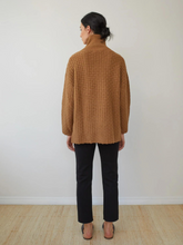 Load image into Gallery viewer, Lattice Turtleneck - Fawn