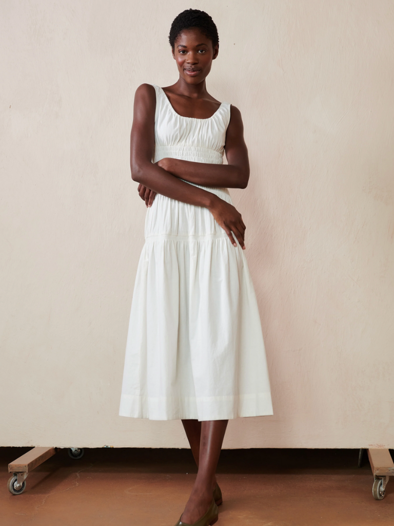 Sigrid Dress- Bone