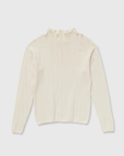 Isla Rib Top - Cream