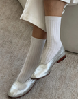 The Her Sock - Classic White