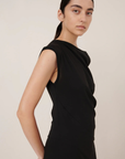 Asymmetrical Dress - Black