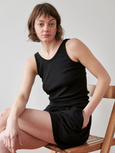 Load image into Gallery viewer, Scoop Back Tank - Black