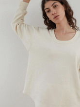 Load image into Gallery viewer, Scoop Neck Thermal - Natural