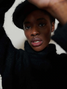 Brushed Beret - Noir