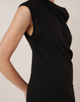 Asymmetrical Dress - Black