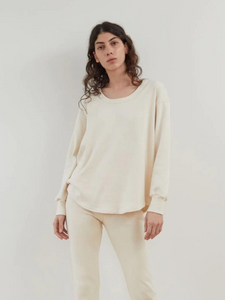 Scoop Neck Thermal - Natural