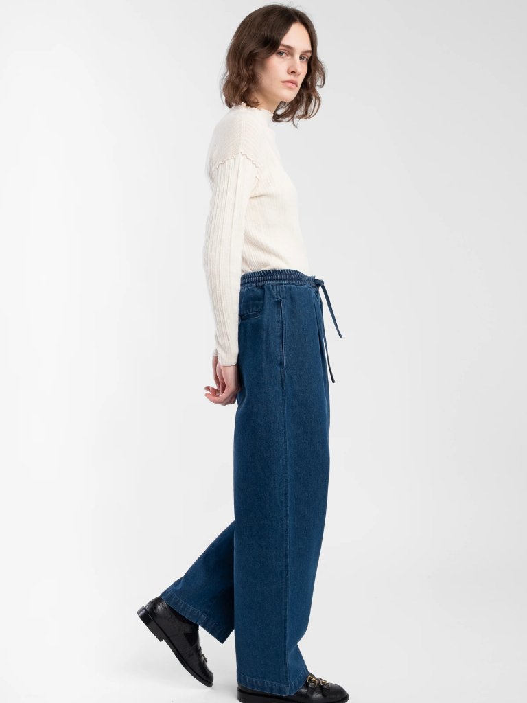 Isla Rib Top - Cream