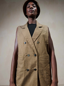 Asche Waistcoat - Houndstooth