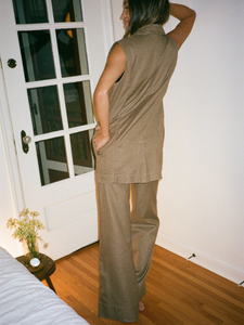 Asche Waistcoat - Houndstooth