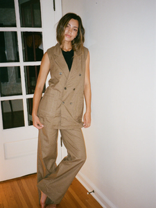 Asche Waistcoat - Houndstooth