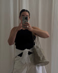 Dual Pocket Bucket - Stone