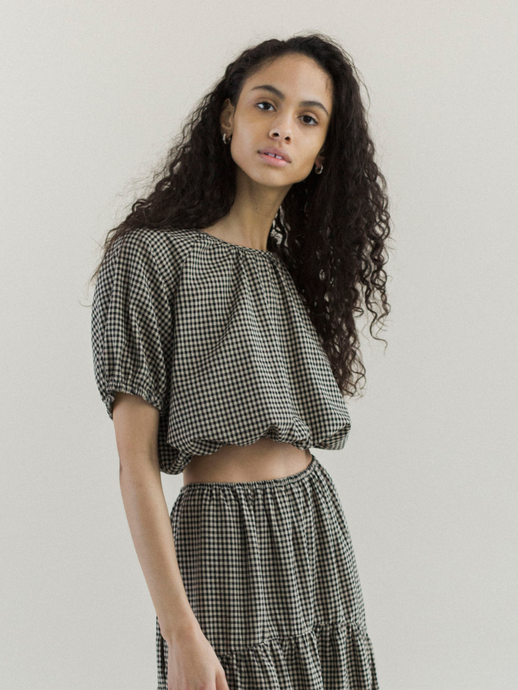 Rosie Top - Dani Gingham